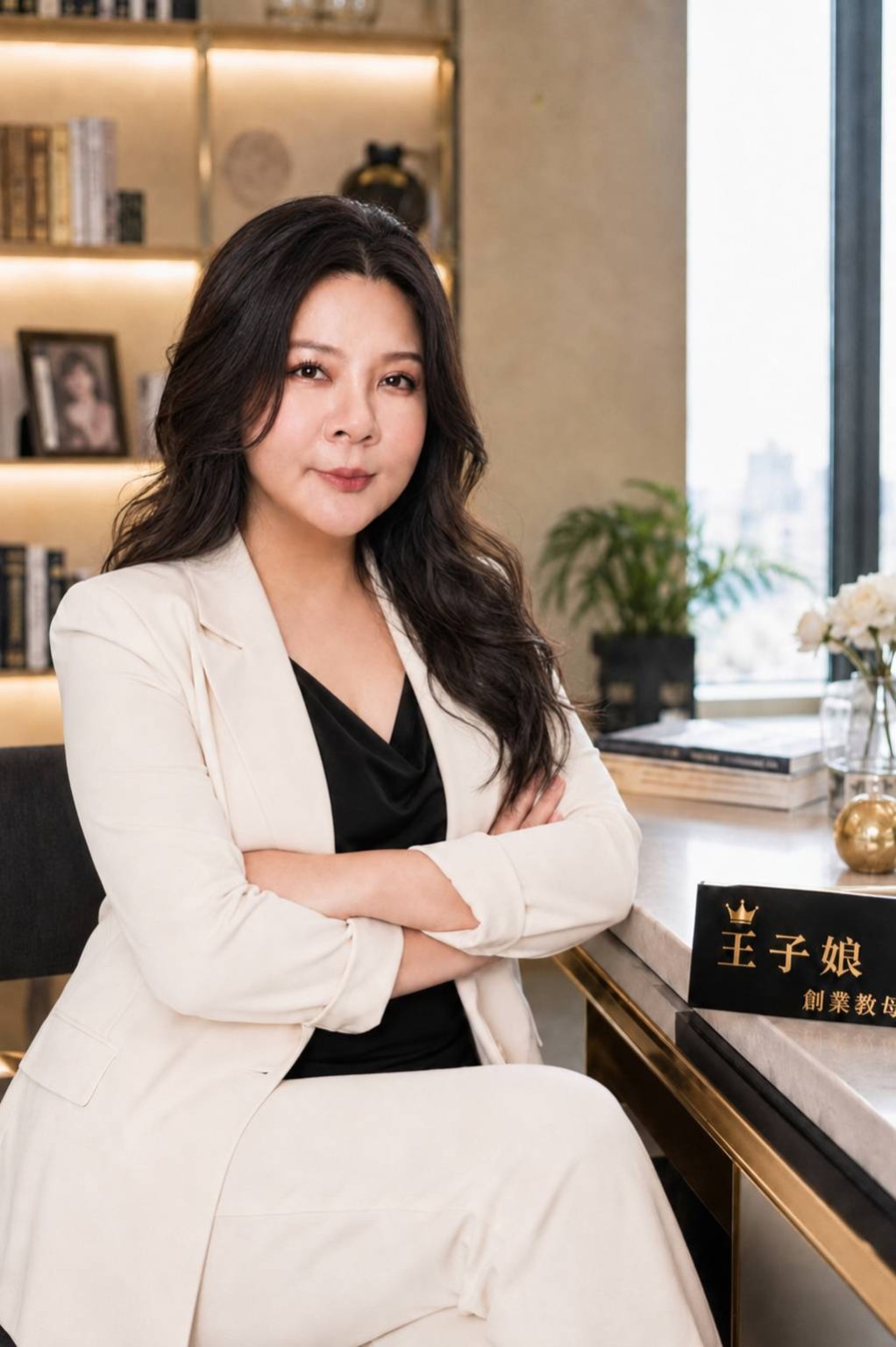 創業教母王子娘形象照